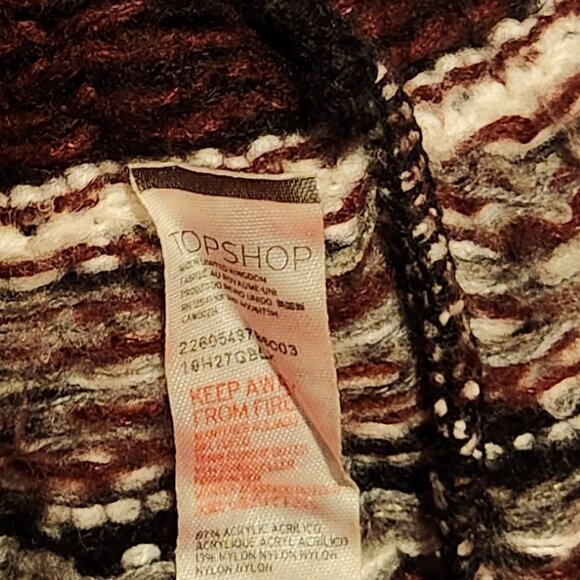 Topshop Beanie w/pom - Picture 4 of 4